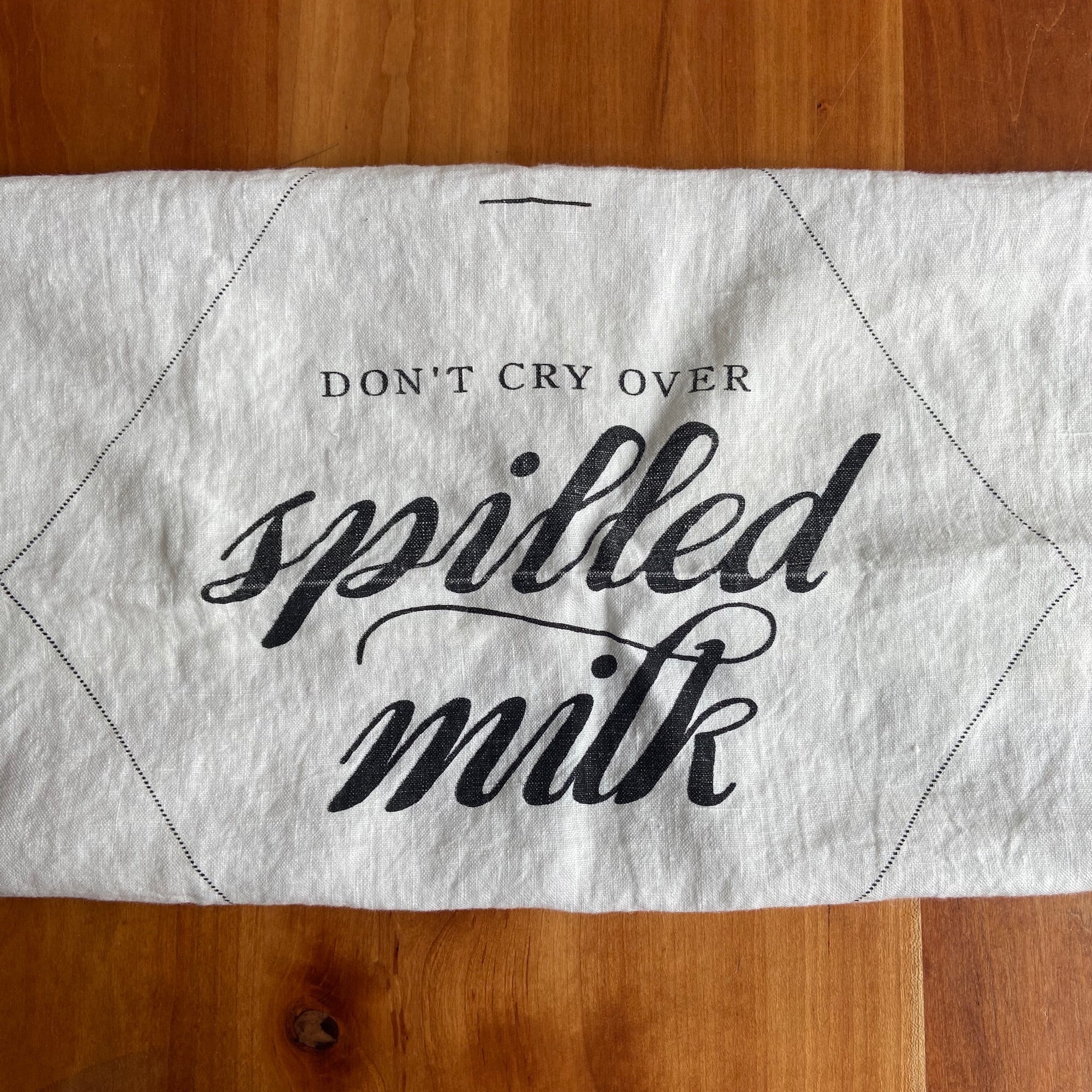 Tea Towel: <br/>Spilled Milk