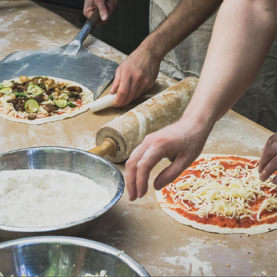 PIZZA MAKING CLASS <br/> Friday, August 25