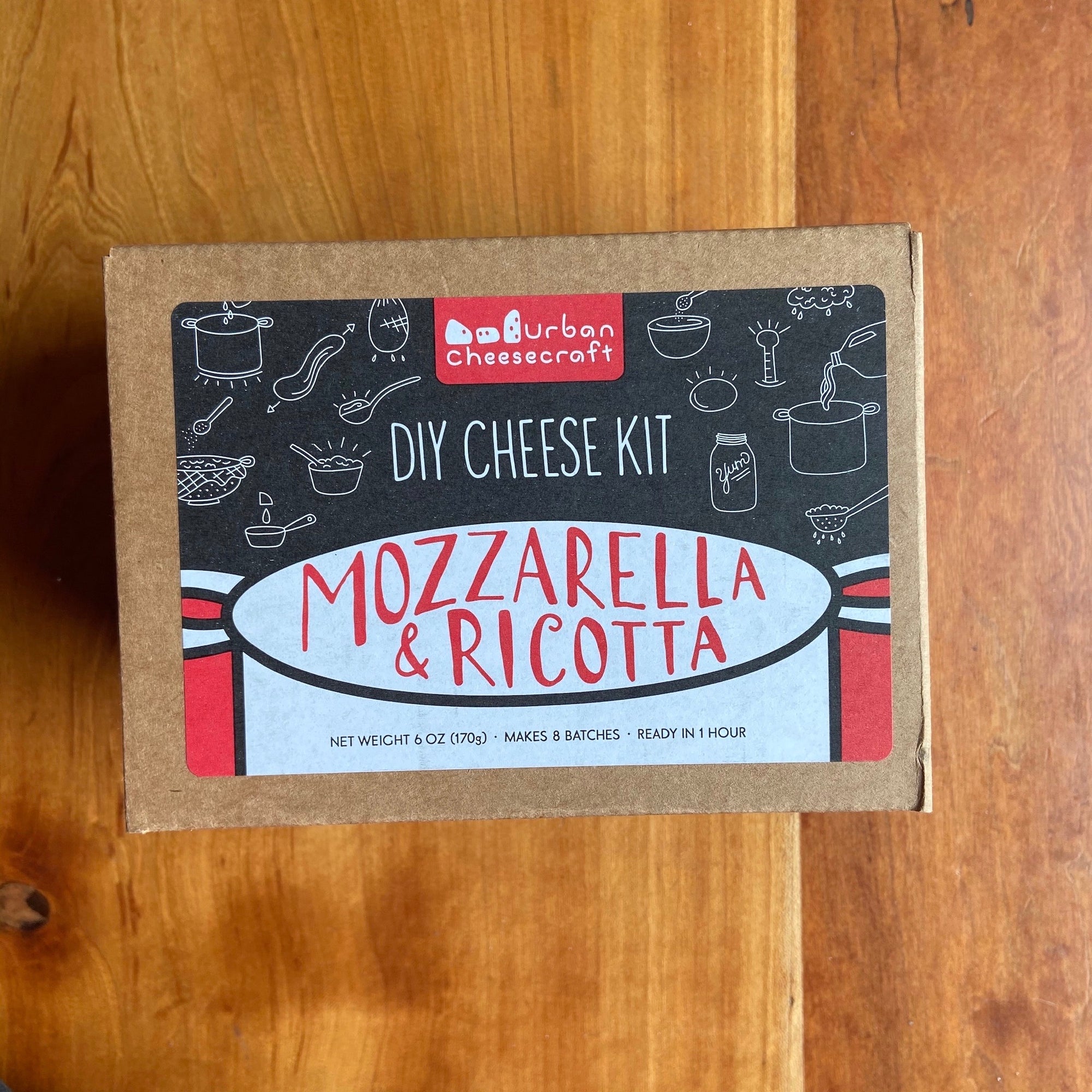 DIY Cheesemaking Kit: <br/>Mozzarella + Ricotta